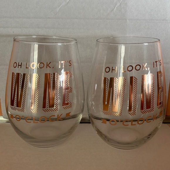 Other - Stemless Wine Glassed set of 2